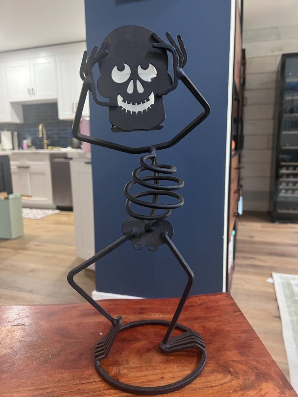 Partylite Halloween Skeleton Candle Holders- set of 3 - Picture 6 of 8
